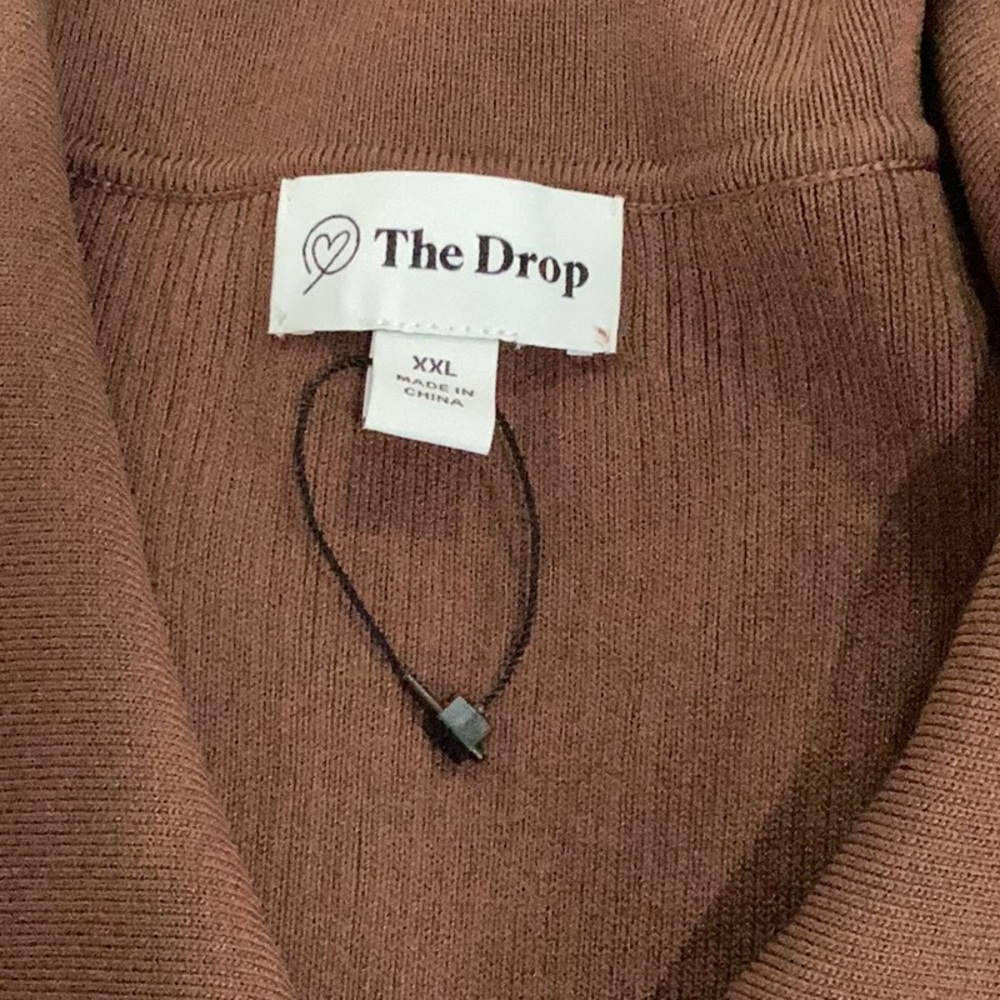 The Drop Ribbed Button Down Dress - Picture 8 of 9